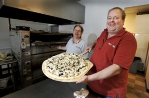 Bafs Original Pizza owners John Beardsley
