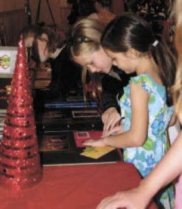 Miss Poulsbo/Miss Kitsap “Little Sisters” Sunday met their Big Sister counterparts at the annual tea.