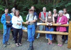 The Banner Forest Task Force meets with County Commissioner Charlotte Garrido