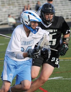 The North Kitsap Tridents lost 14-8 to the Klahowya Eagles April 23 at the North Kitsap High School Stadium.