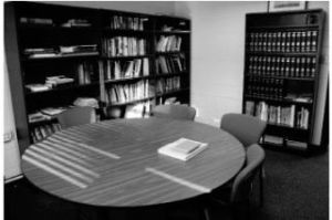 Spectrum’s library opened at the start of the school year. Teacher Stu Smith said students have been using the room as a quiet place to study.