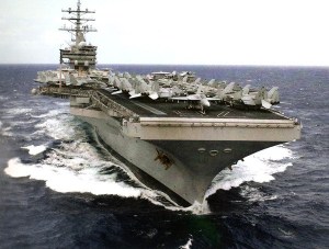 The USS Ronald Reagan (CVN 76)