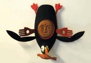 Larry Ahvakana’s ‘Giant Puffin That Eats Walrus