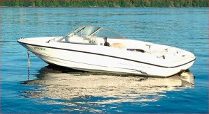 A boat that was adrift.