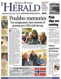 The May 10 North Kitsap Herald has 40 pages in two sections. Readers also get USA Weekend magazine and local and regional advertising circulars.