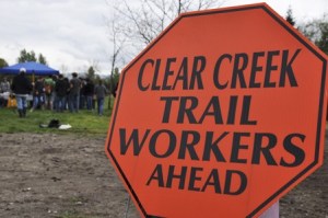 Earth Day: Students plant, roll, dump and dig at Silverdale Dog Park