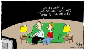 Cartoon by Larry Wright.