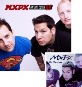 The MxPx of 1995 (inset) from the original “On The Cover” record