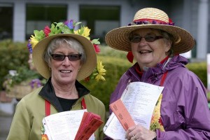 Margaret Sinnott and Nancy Garing