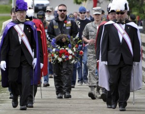 During the “Time of Remembrance” service last year
