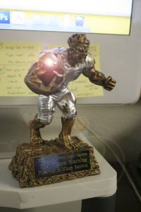 After claiming the top prize in my fantasy football league