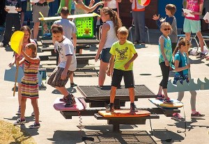 Silver Ridge Elementary students Francie Wasson