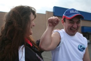 Special Olympics weightlifter Ricco Morales