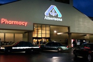 Sheriffs deputies responded to the US Bank in Albertons on Bucklin Hill after it was robbed around 4:45 p.m. Tuesday.