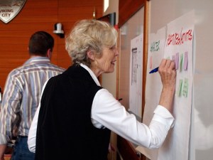 Poulsbo residents brainstorm ideas for a new park