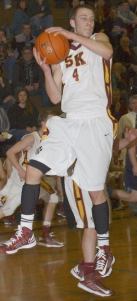 South Kitsap junior Caulin Bakalarski scored 26 points in the Wolves win over Auburn.