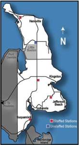 Map shows NKF&R's station staffing.