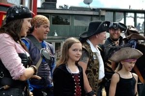 The Pacific Northwest Cruisers stopped in Poulsbo for their annual party Aug. 7-9