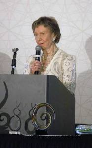 Ardis Morrow was named Person of the Year at the Greater Poulsbo Chamber of Commerce's annual gala and community awards dinner