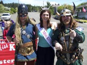 Viking Fest was one of many appearances Miss Kitsap 2007 Megan Hornbuckle made during her reign as county royalty.