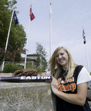 Central Kitsap senior-to-be Carolyn Cross has maintained a 4.0 through her junior year and helped CK’s softball team to back-to-back state appearances.