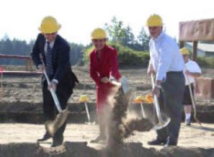 (From left) Kitsap County Commissioners Josh Brown
