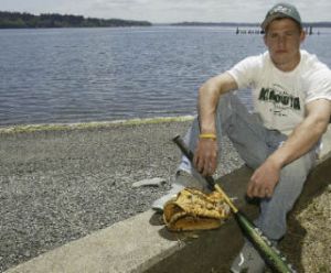 Klahowya’s Jordan Green plans to pursue a career in forensic science after he’s finished with college