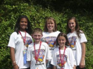 From left: Malia Barber