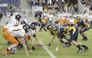 The Central Kitsap Cougars got the opportunity to line up opposite No. 28-ranked Punahou last Saturday at Qwest Field in Seattle as the main game of the Emerald City Kickoff Classic.