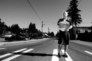 Bella Luna Pizzaria owner Bob Rowden is one of the many merchants potentially cut off for months when Agusta Avenue in Suquamish is detoured for road construction.