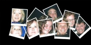 The characters of the Portable Reality Show.