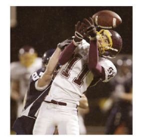 South Kitsap wide receiver Mike Alonzo could not pull in the ball during a third quarter drive. Alonzo was called for offensive pass interferance on the play. SK Head Coach D.J. Sigurdson also was flagged on the play for arguing with the referee