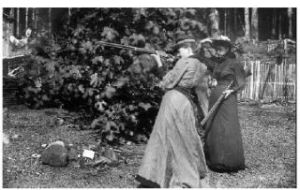 Caroline Jones at her homestead in Fairholme. Gary Peterson and Glynda Schaad will be coming to Kitsap to present their newest book “Women to Reckon With: Untamed Women of the Olympic Wilderness”  at 3 p.m. Sept. 27 at Barnes and Noble in the Kitsap Mall in Silverdale and at noon Sept. 28 at the Dauntless Bookstore in Port Gamble.  Info: Call Barnes and Noble at (360) 698-0945 or the Dauntless at (360) 297-4043.
