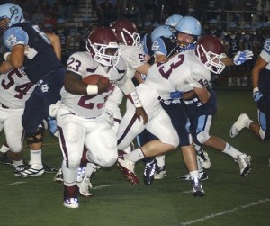 South Kitsap senior Marshaud DeWalt added 22 pounds of muscle to his 5-foot-5 frame during the offseason. He now weighs 256 pounds.