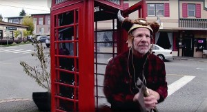 Chip Hanauer embarks on an exploration of downtown Poulsbo during a previous Winter Rendezvous. The retired hydroplane racing champ turned online show host brings his celebration of Northwest boating back to Poulsbo on Feb. 12-14.