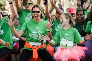 Friendships and connections are made during Girls on the Run programs.