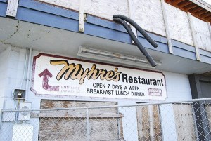 The Myhre Building is finally getting an exterior spruce-up.