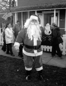 Santa Claus will be frequenting Port Gamble on Saturday during the town’s holiday celebrations this weekend.