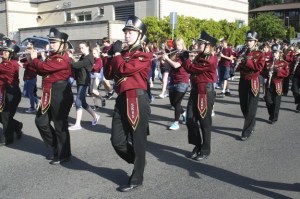 The South Kitsap High School Band was one of the highlights of Saturday's 44th annual Fathoms o’Fun Grand Parade.