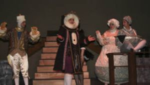 Bremerton High School students rehearse for their production of “Beauty and the Beast” which opens tonight.