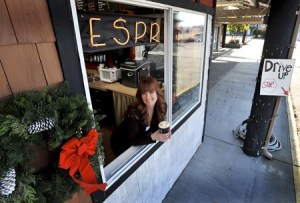 Gabrielle McGraw opened Bella Rosa Espresso in mid-October.