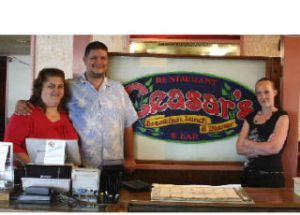 Cathi Cochran (left)