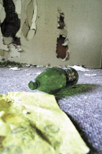 Former Kingston Navy Housing duplexes have become a place to party. The duplexes are slated for demolition this summer.