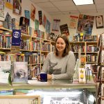 Kate Daniels is an employee at Liberty Bay Books, located at 409 Pacific Ave., Bremerton. Shop at Liberty Bay Books on Small Business Saturday, Nov. 26.                                Michelle Beahm / Kitsap News Group