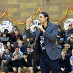 Actor Tatanka Means tells students: ‘See yourself doing and succeeding’
