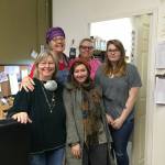 The crew at Wide Mouth Frog. Back from left, owner Pamela Bellesen and Julie Ochota. Front from left, Pam Sanders, Anna Cooper, and Whitney Davis.                                Submitted photo