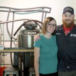 Tasha and Jesse Wilson celebrated the one-year anniversary of opening Lovecraft Brewing Company on Nov. 26, 2016.                                Michelle Beahm / Kitsap News Group