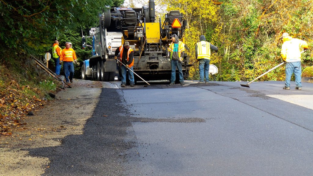 Due to the quick work of Silverdale Water District and Caseco, Inc., Cascade Street was reopened to traffic within 12 hours of being alerted to a major water main break that caused significant damage to the road.                                Sid Williams / Silverdale Water District
