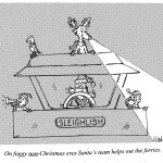 December FerryFare cartoon created by Walt Elliot.