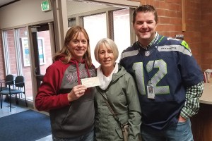 Kurt Wagner Education Fund recipients clockwise: Cheryl Marshall from Sidney Glen Elementary. Lisa Wickens from Olalla Elementary. Rebecca Sorter and Kristine Lange from East Port Orchard Elementary.